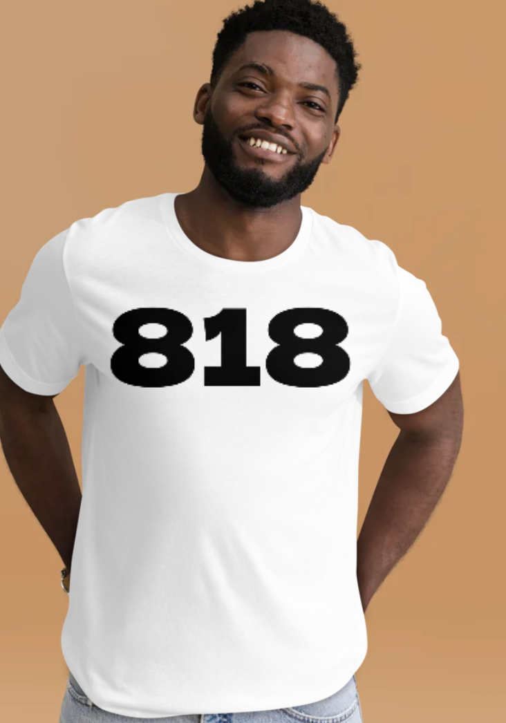 818 Area Code Tee